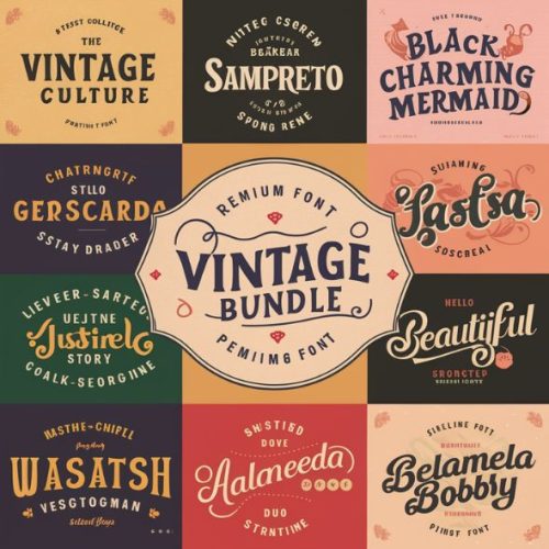 vintage-font-bundle